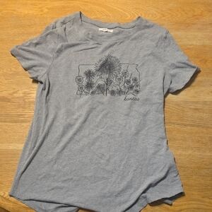 Maurices Gray Short Sleeve Tee